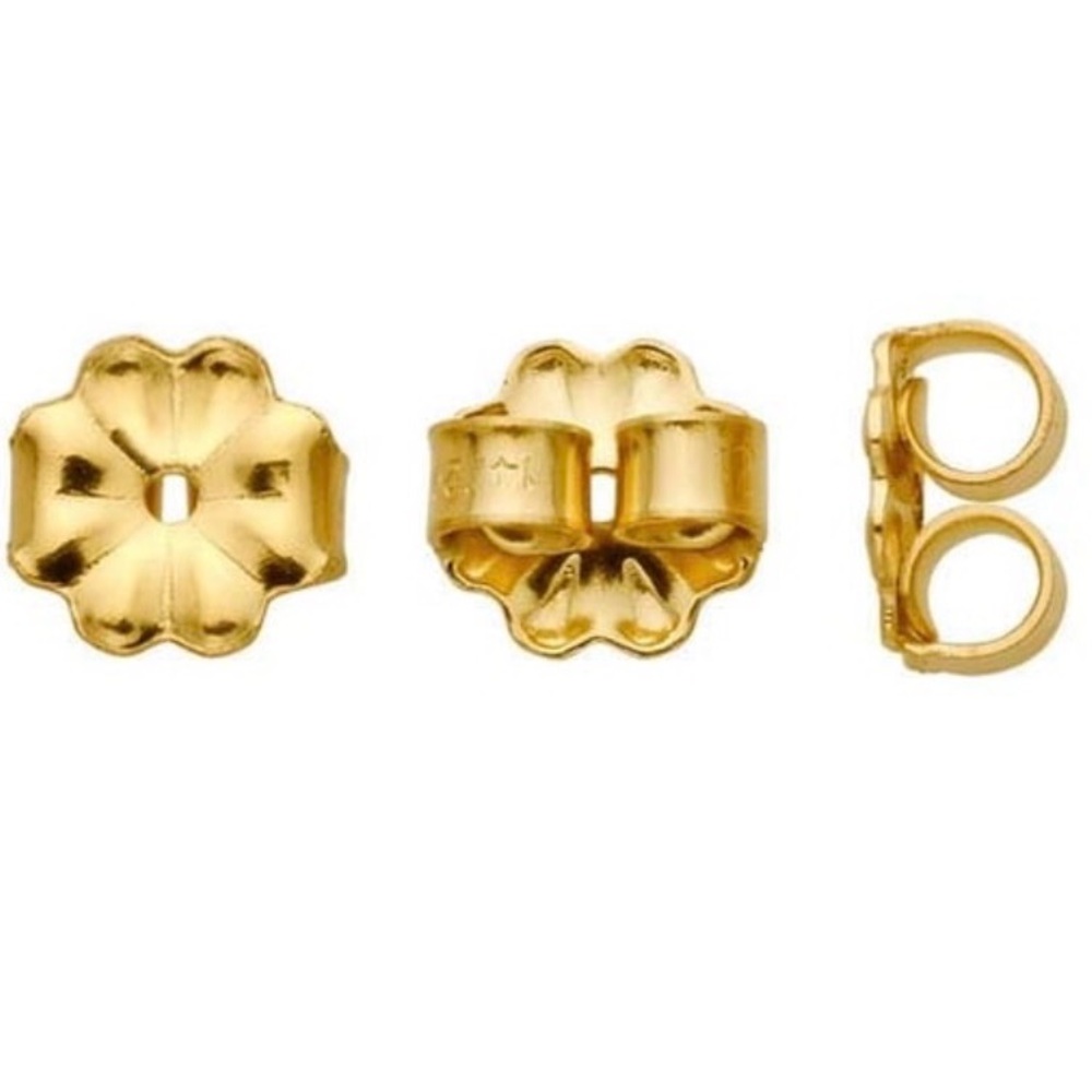 20 - Rio Grande 14/20 Yellow Gold-Filled 5mm Dia. Medium-Weight EarNut